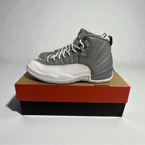 Air Jordan 12 Retro XII Stealth Grey Mens 11 Basketball Sneakers Nike CT8013-015